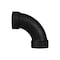 Charlotte Pipe And Foundry Charlotte Pipe 1-1/2 in. Hub X 1-1/2 in. D Hub ABS 90 Degree Elbow ABS003040600 - alternate 4